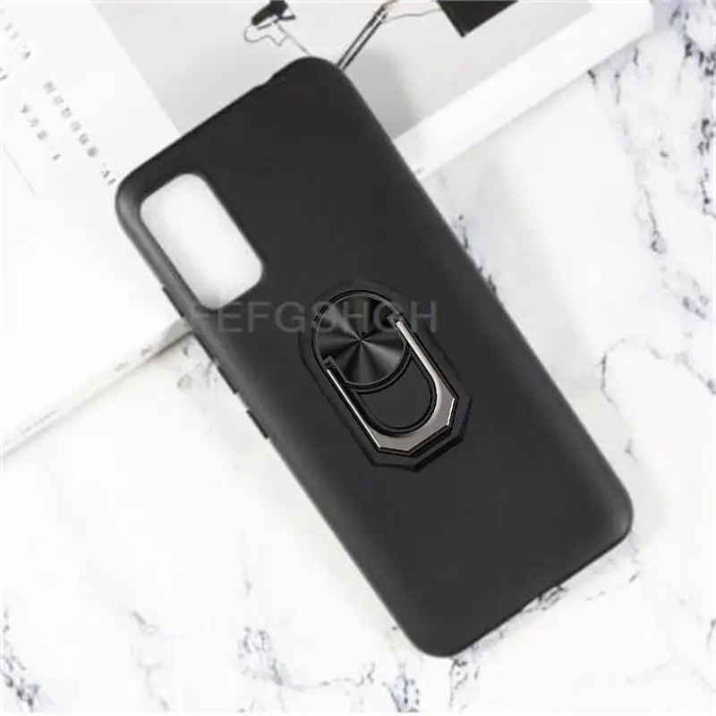 For Wiko Power U10 TPU Cover Back Cover Finger Ring Soft TPU Silicone Case For Wiko Power U20 U30 U10 U 10 Phone Cover