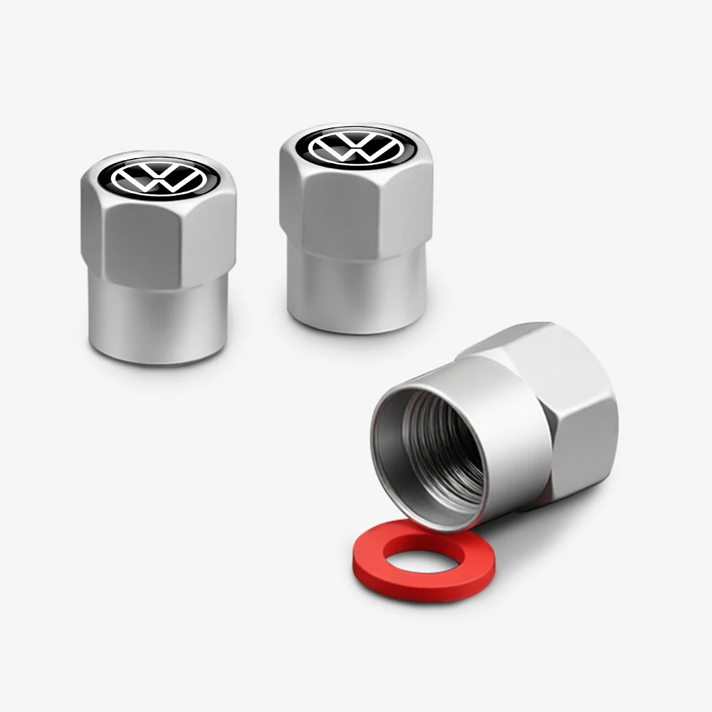

Hub Caps 4PCS Car Wheel Tire Valve Cap Tyre Rim Stem Cover Auto Accessories For Volkswagen Polo Sharan Golf Scirocco Touran Tcro