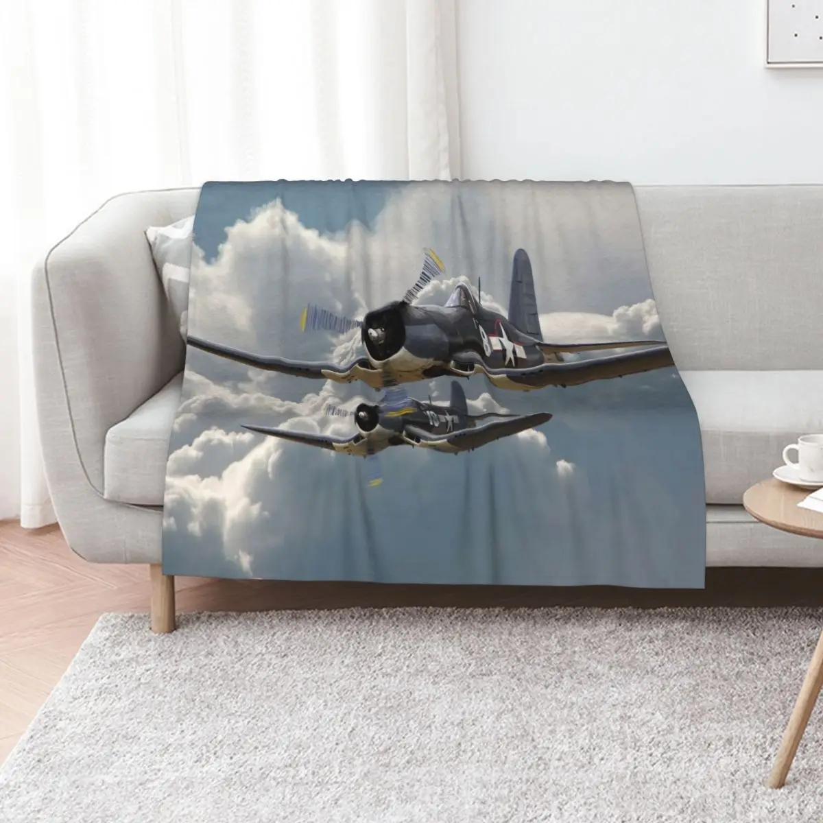 F4U Corsair Throw B… - image