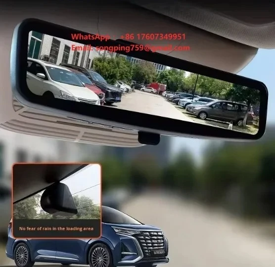 Trendy Elf 22-24 Tengshi D9 ABS Interior Kits Original HD Night Vision 9.3 Inch Black Rearview Mirror Digital Streaming