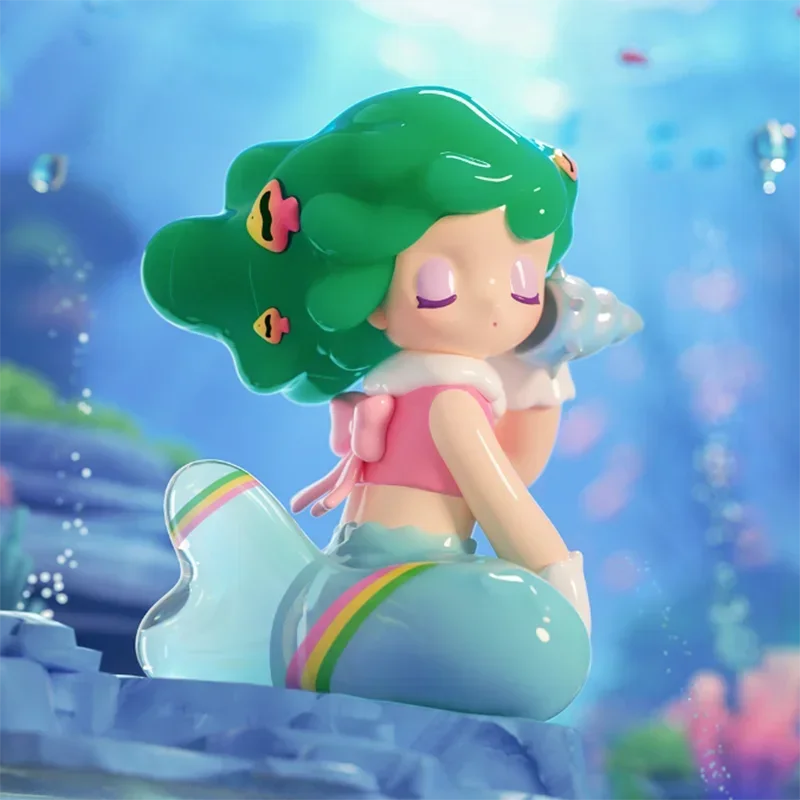 Menemukan UNICORN AAMY Seri Pikiran Laut Mainan Kotak Buta Kawaii Anime Figur Aksi Kejutan Boneka Kotak Misteri Hadiah Anak Perempuan