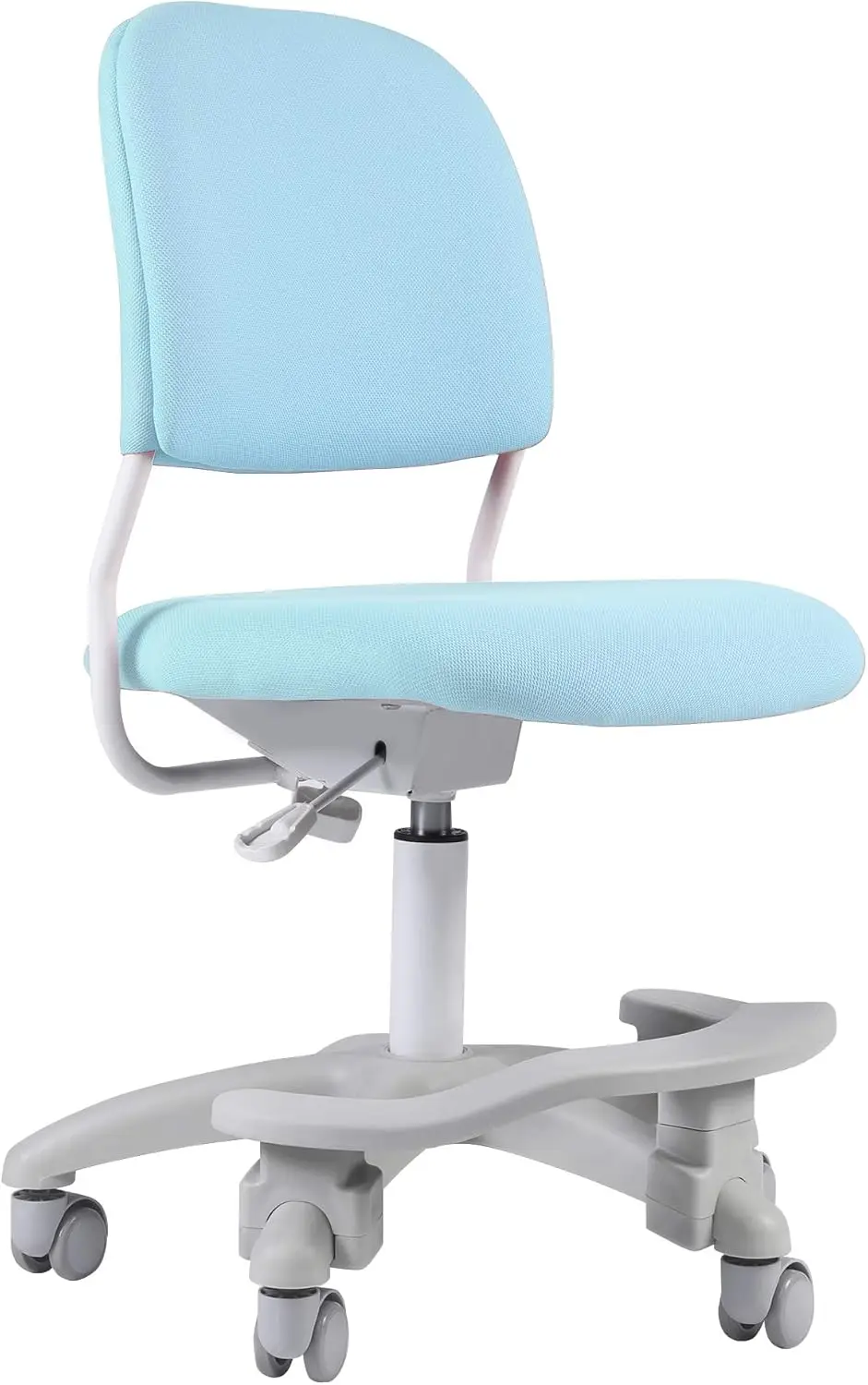 Kids Desk Chair, Child's Children Student Study Office Computer Chair, Adjustable Height and Seat Depth, Detachable Footrest and