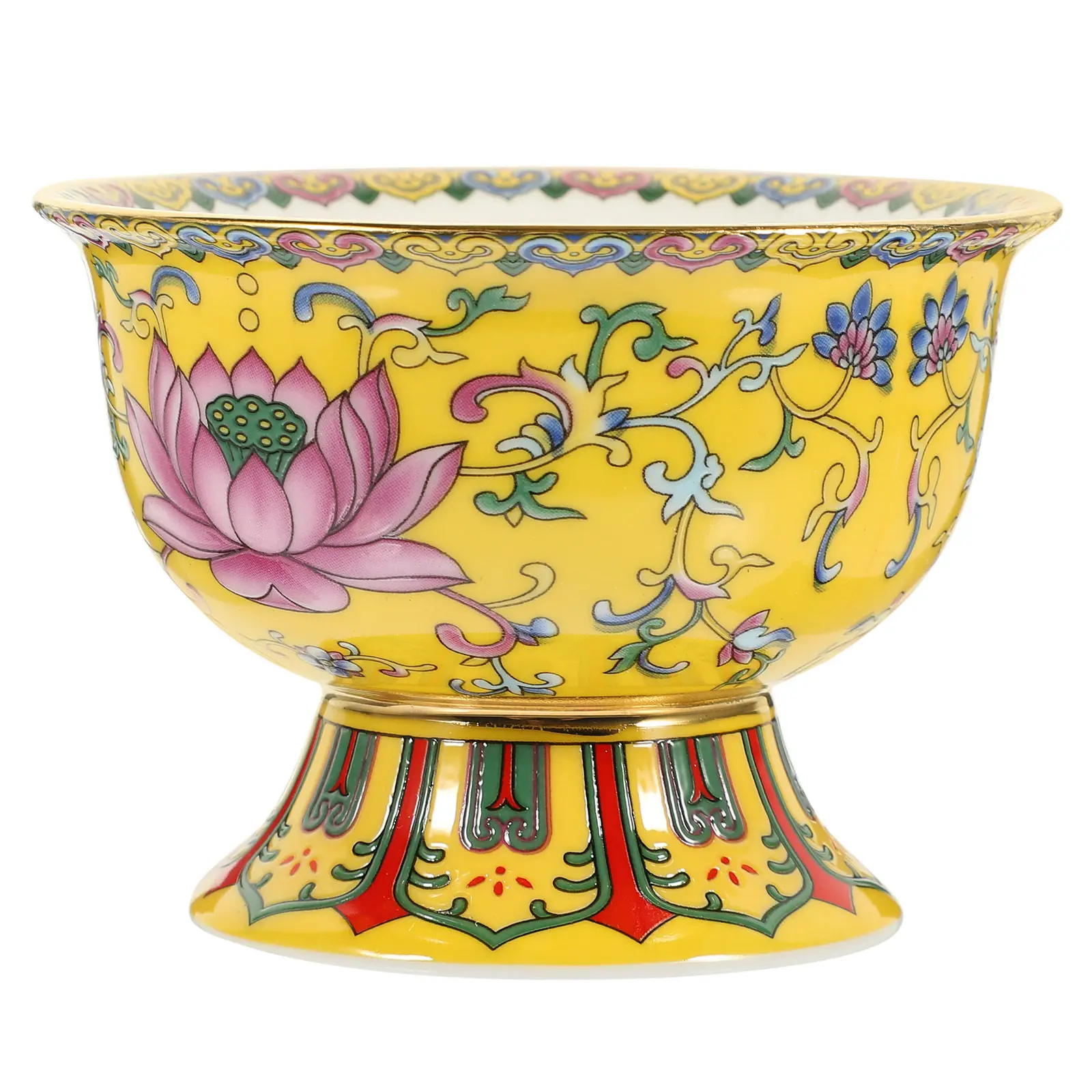 Holy Water Bowl Centerpiece Interior Home Decor Yoga Meditation Cocktail Decorative Pagan Offering Buddhist