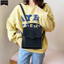 Luxury Mini Backpack Women Designer Leather Backpack Fashion High Quality Women's Bag Cute Small Backpacks for Teenager Girls