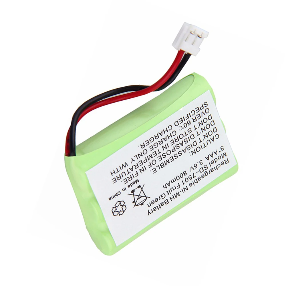 NiMH 800mAh 3.6V bezprzewodowy akumulator do telefonu domowego do Motorola SD-7501 V-Tech 89-1323-00-00 AT & T Lucent 27910 CPH-464D