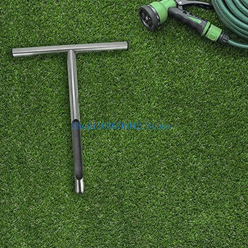 

5asd Soil Sampler Probe StainlessSteel Soil Samplings Probe Quick Inspection Garden Lawn Maintenance Tool