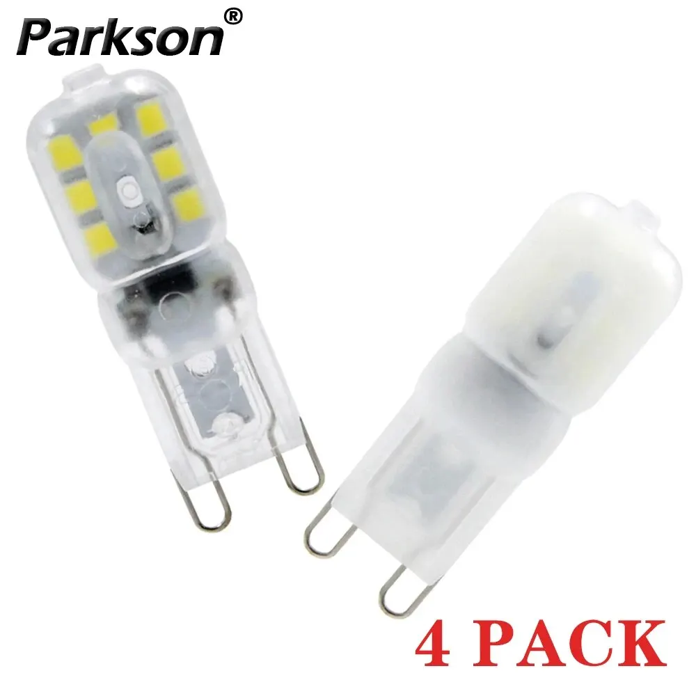 4pcs/lot Mini G9 Led Lamp 3W AC 220V Ampoule Led Bulb SMD 2835 14leds G9 Light Replace Halogen Spotlight Chandelier For Home