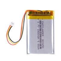 803450 3.7V 1800mAh Lipo Polymer Lithium Rechargeable Battery for Xiaomi Yeelight LED Desk Lamp