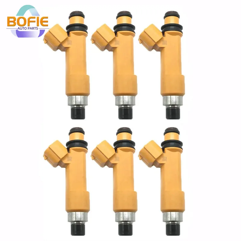 6 PCS Fuel Injector Nozzle 16600-EY00A for Suzuki Swift Liana Jimny 1.3L