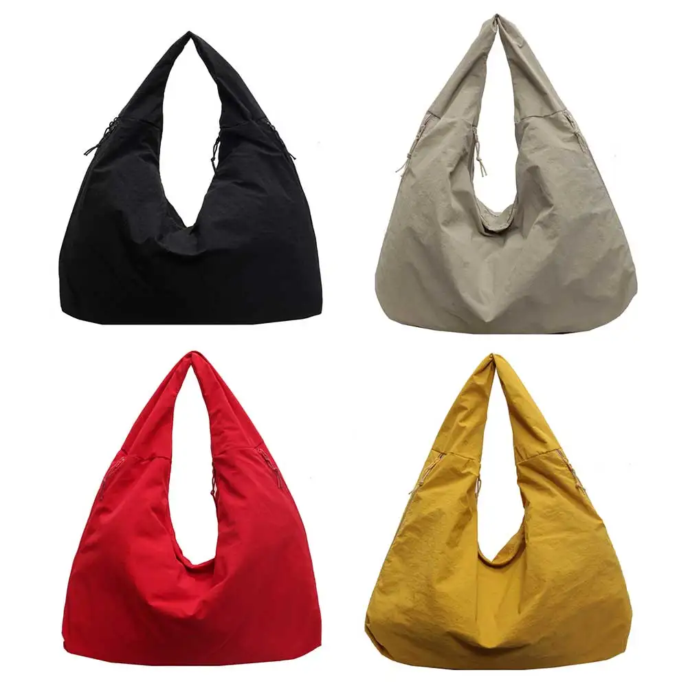 女性シンプルなトートハンドバッグ大容量オールマッチハンドバッグマルチポケットソリッドカラーショルダーバッグショッピング仕事デートバッグ