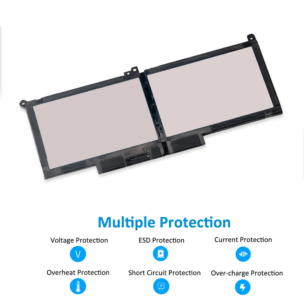 KingSener F3YGT 60WH Laptop Battery for DELL Latitude 12 7000 E7280 E7290 E7380 E7390 E7480 E7490 F3YGT 2X39G DJ1J0