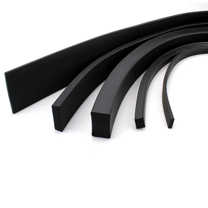 

10M Foaming EPDM rubber seal strip Square Oblong 5 6 8 10 mm Oring line cord Foamed EPDM spange rubber molding