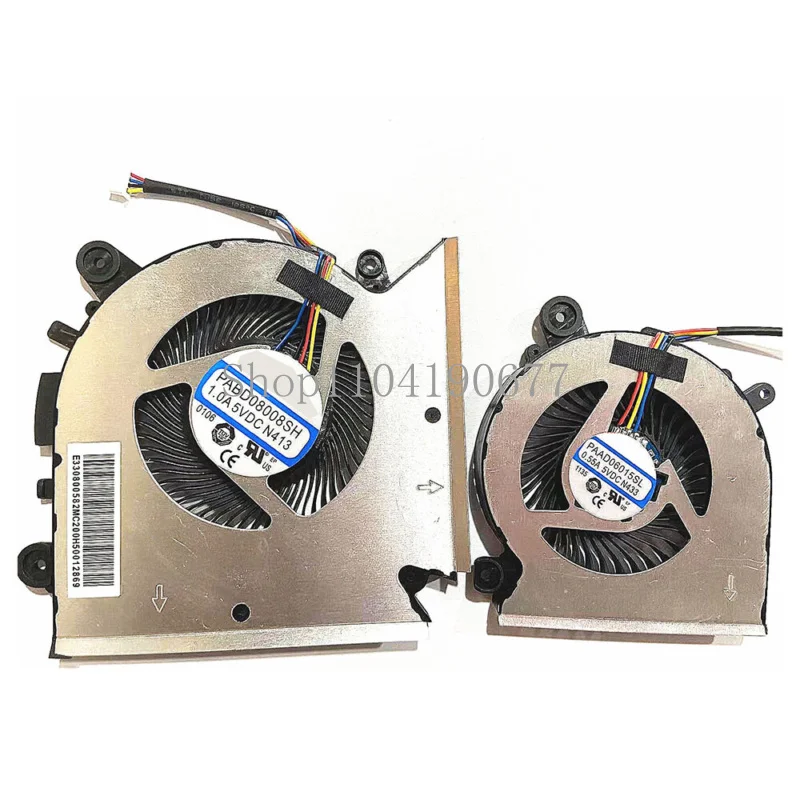 New CPU Cooling Fan For MSI GF63 MS-16R1 MS-16R2 GF65 WF65 MS-16R3 MS-16R5