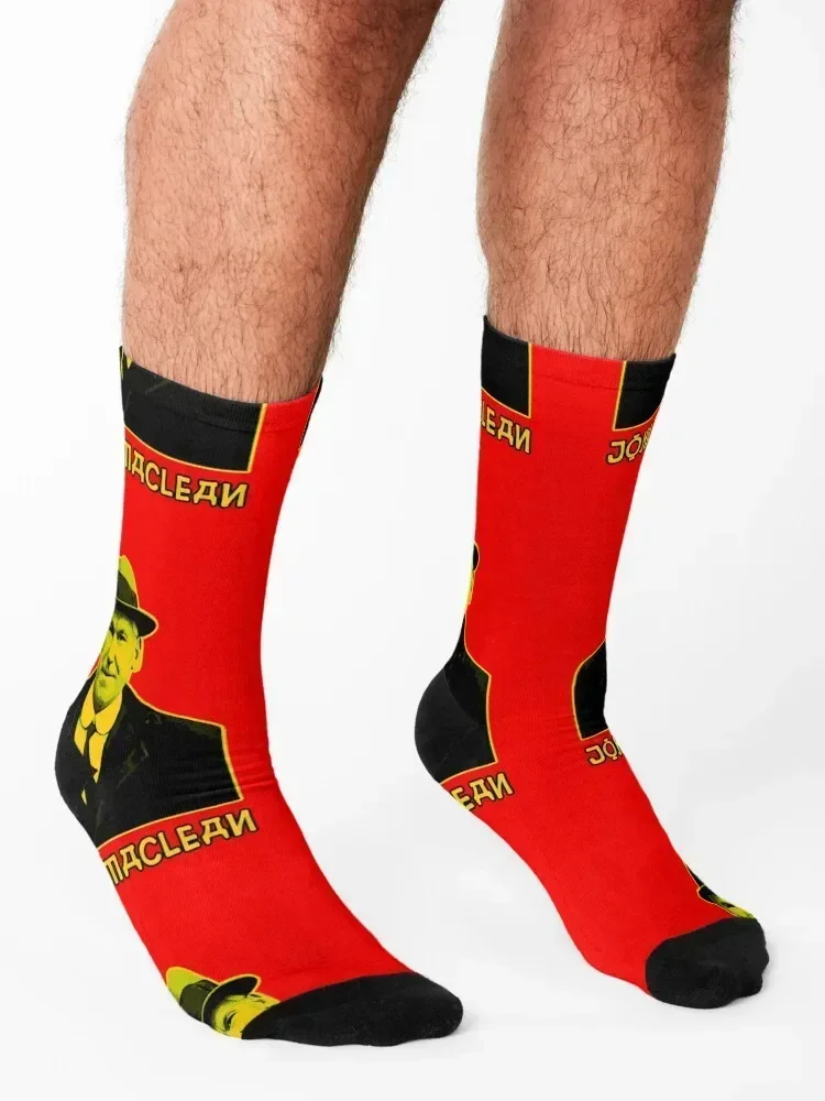 John Maclean Bolshevik Socks anti slip football custom cartoon basketball Socks Women's Men's