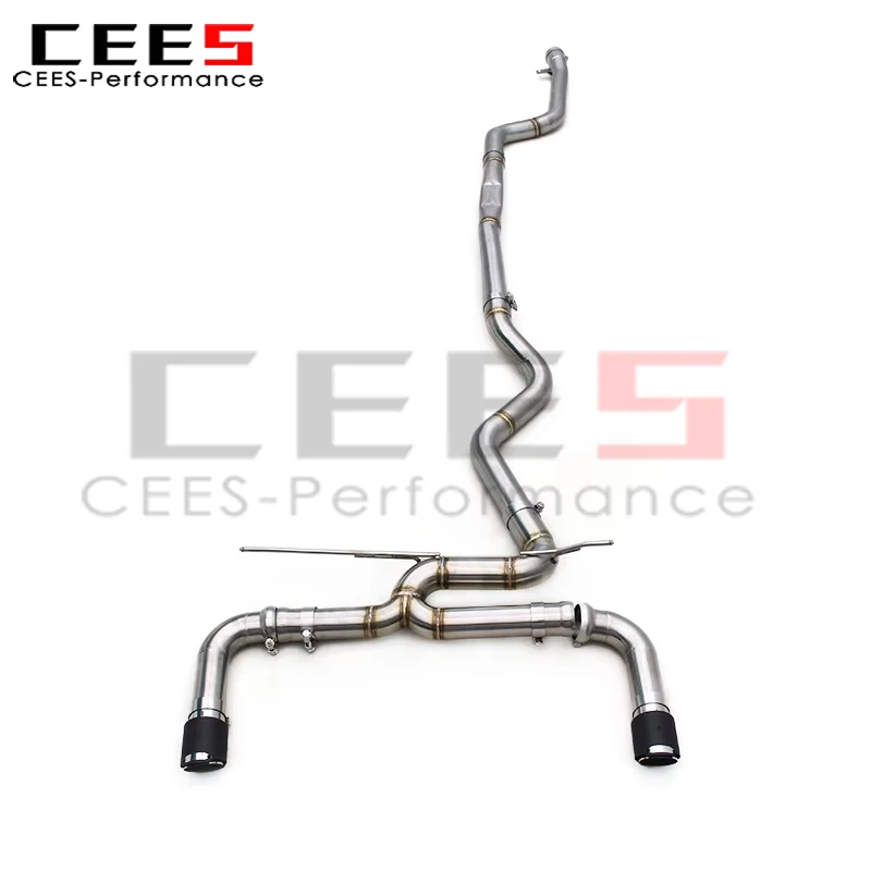 CEES Straight Pipes for BMW 335i 340i F30 F31 2012-2016 Racing Stainless Steel Exhaust Catback Exhaust System Auto Parts