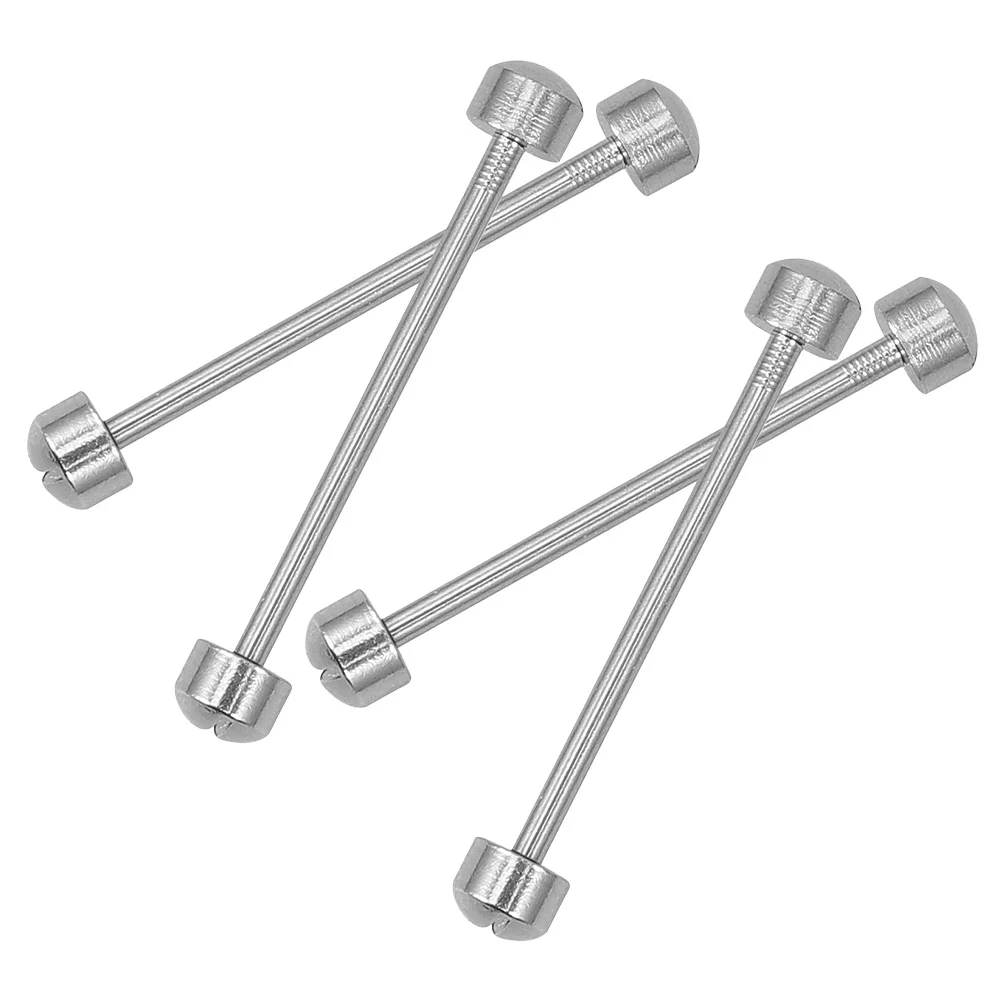 

4Pcs Watch Screw Tube Rod Steel Replacement Pins 20mm Secure Strap Connection Watch Repair Tools Band Parts Watchband Screw Tube