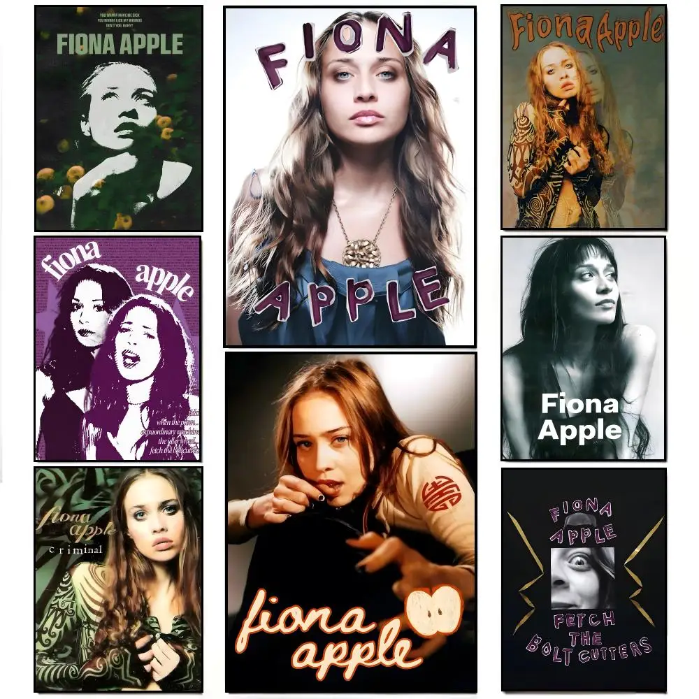 Alternative Singer F-Fiona Apple Poster Artwork Self Adhesive Indoor Wall Hanging Room Decor Gift