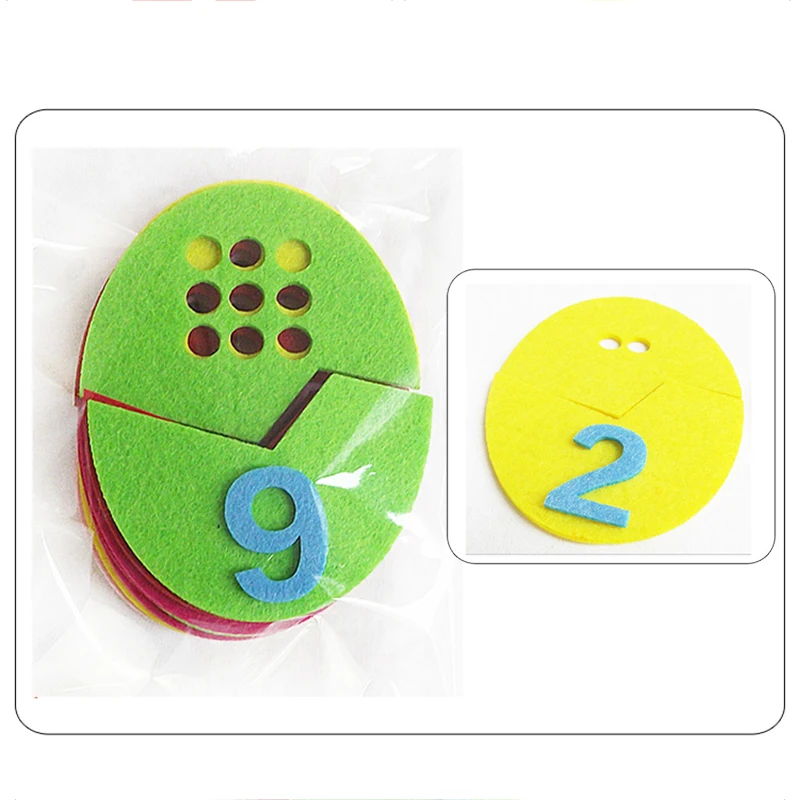 10 قطعة/المجموعة بازل أطفال لعبة لباد عد الجزرة بيض عيد الفصح الرياضيات التعليم المبكر لغز اللعب مونتيسوري التعلم الدعائم TMZ