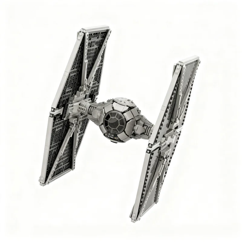2359pcs MOC Outland Twin Wing Fighter Star Battle Model Building Blocks Room Decor Tabletop Ornament Collection Gift For Adults