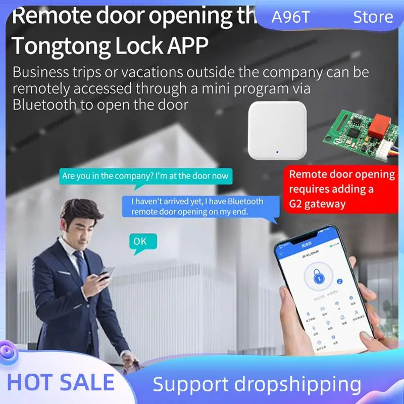 

A96T 3X TTLOCK App Remote Electronic Lock Module Board Lock Module Relay Output Door Access Control System
