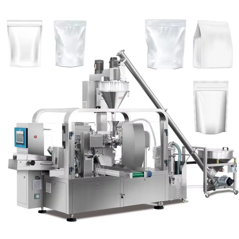 Automatic Doypack Multi-function Packaging Machines Milk  Powder Filling Machines Coffee Powder Packing Machine