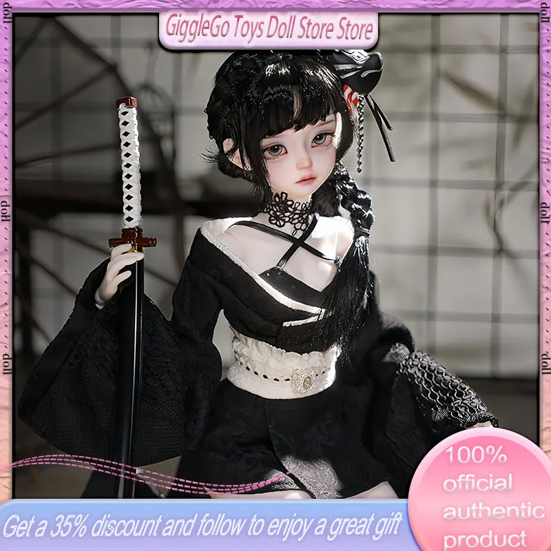 

Original Factory Genuine Bjd 4 Split 40cm Doll Humanoid Doll Huizi Kawaii Underworld Heiress Diy Kimono Resin Joint Movable Gif