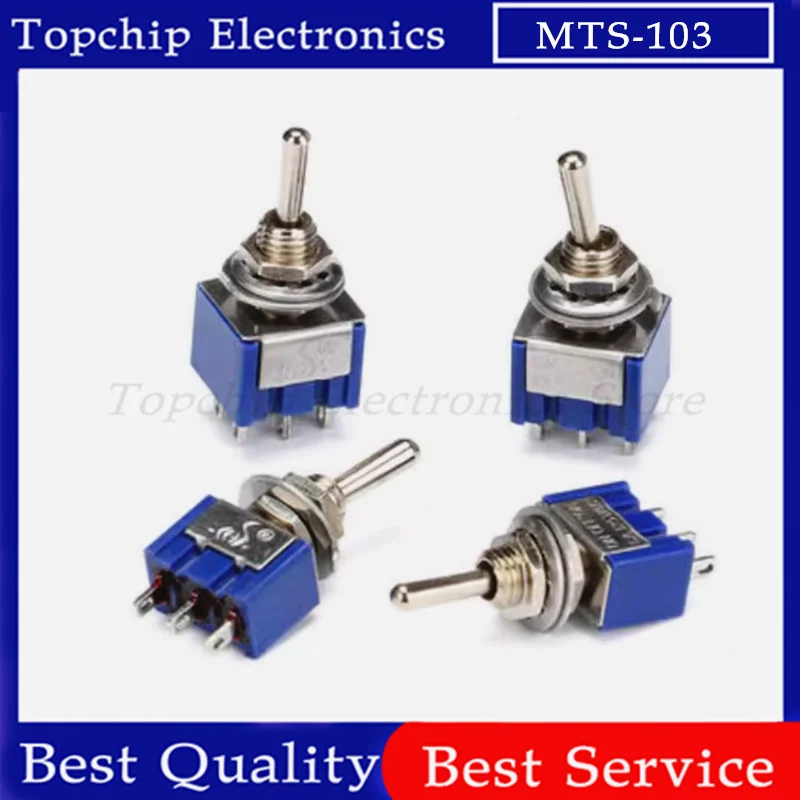 10Pcs ON-OFF-ON / O…