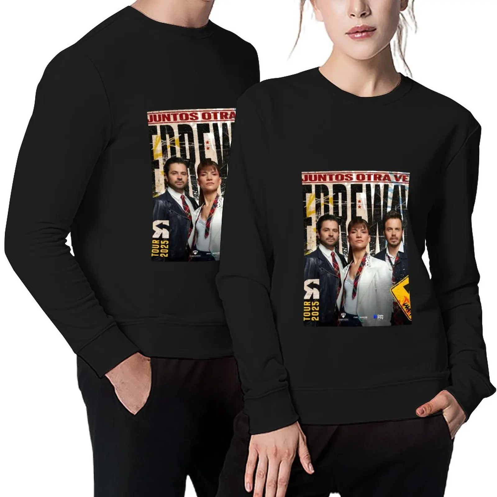 

ERREWAY TOUR 2025 Pullover fashion men clothes for men men clothing mens designer clothes anime sweatshirt