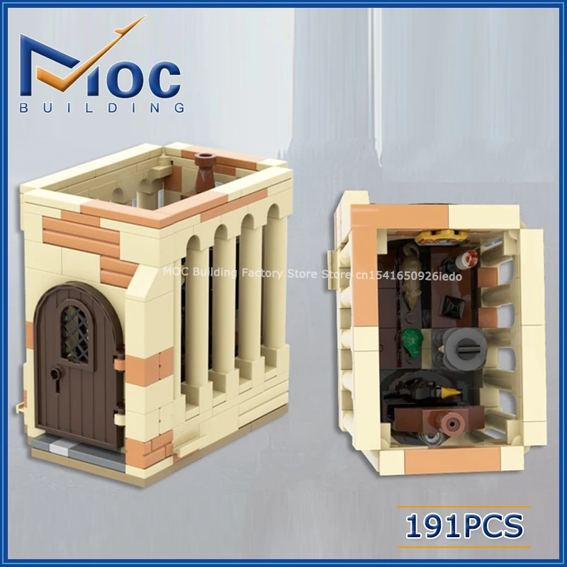 クラシック映画シリーズモジュラーシーン変容教室モデル MOC ビルディングブロックコレクションおもちゃ DIY 組み立てるレンガギフト