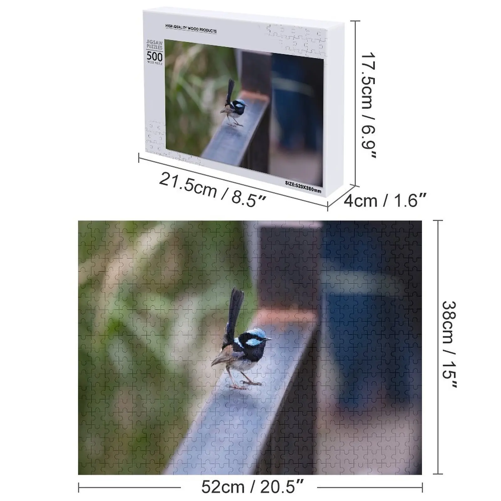 Hello Fairy Wren Jigsaw Puzzle Anime Personalized With Personalized Photo Puzzle
