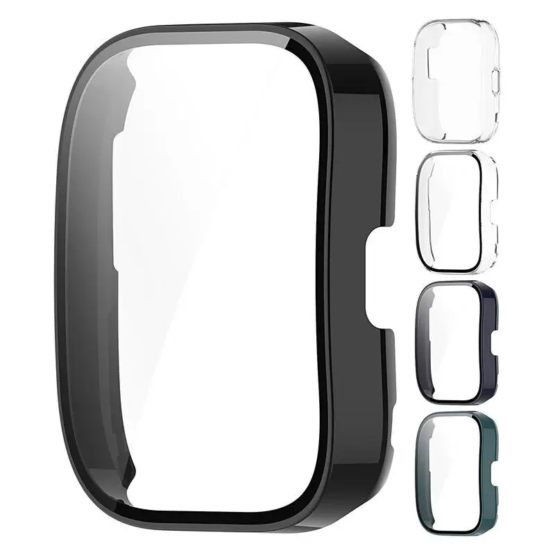 Full Screen Protector Voor Huami Bip 5 Screen Protector Hard Cover Bump Edge Frame Pc Case Anti-Kras Bescherming