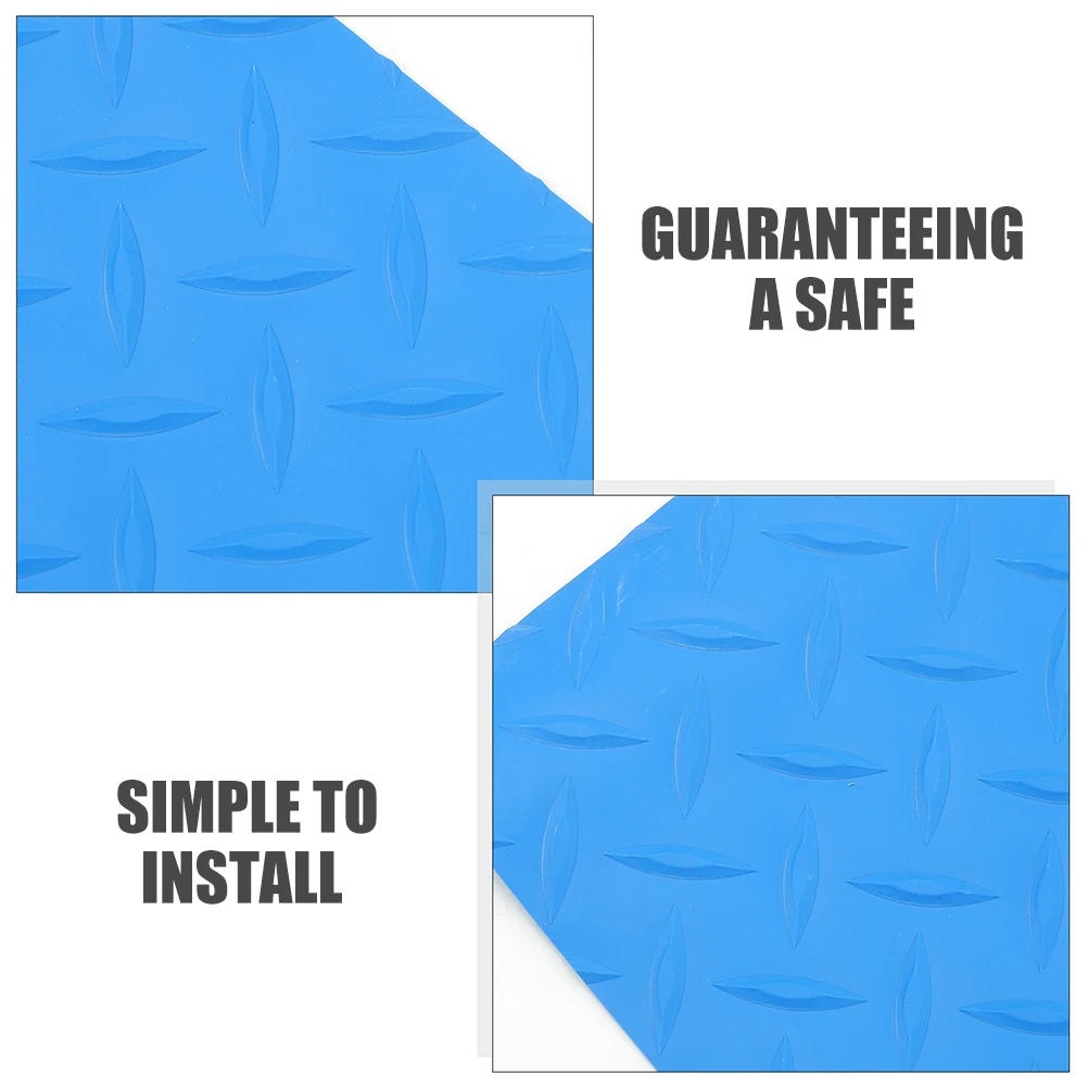 

Universal Non-Slip Ladder Pvc Swimming Step For Floor Above Ground Pool Mat Ladder Pad Safety Stair Mat Pool Supplies