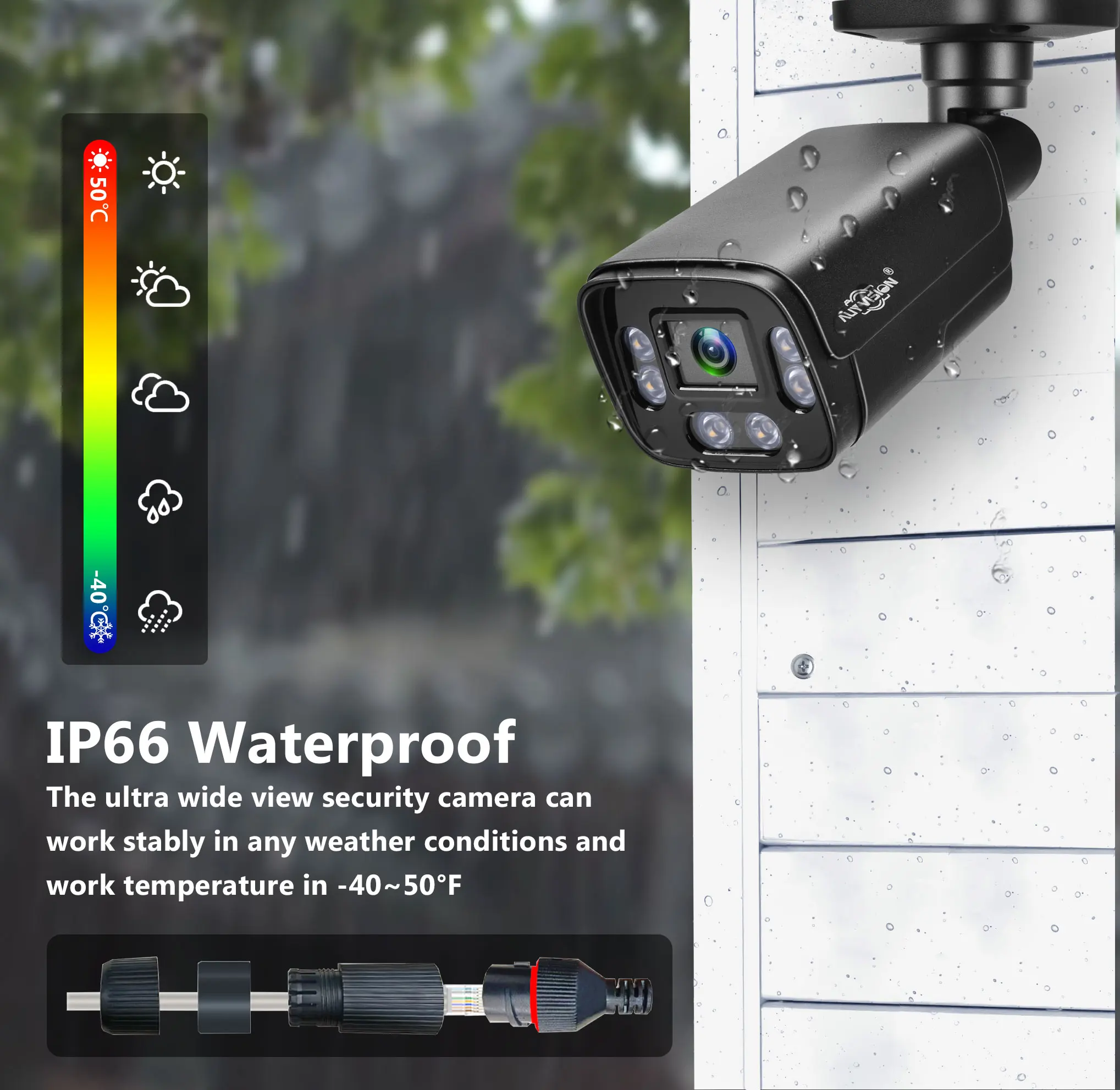 5MP Outdoor POE Security IP Camera AI Detection Two Way Audio HDR Color Night Vision Home CCTV Video Surveillance Camera For NVR