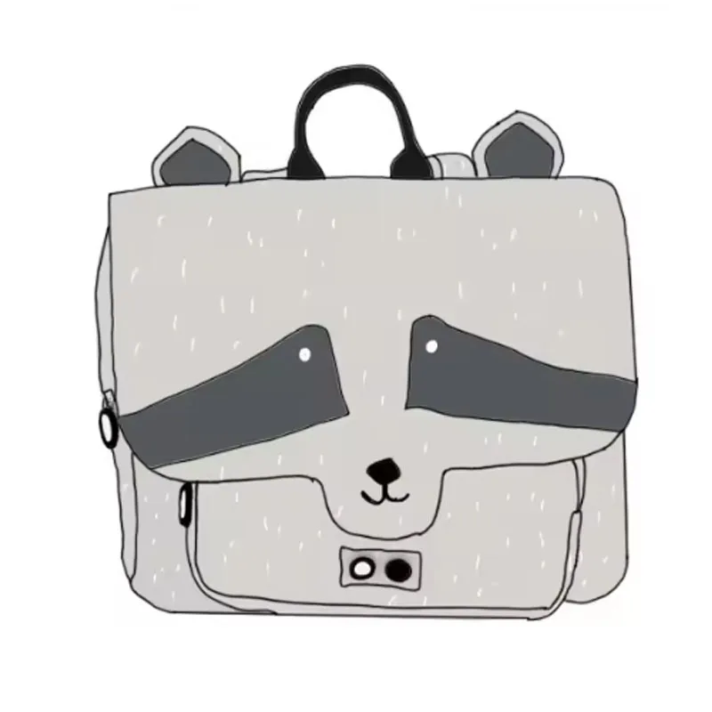2025, nieuw model dier cartoon kinderrugzak, schattig ontwerp, lichtgewicht schooltas, jongens, meisjes, peuter, kleuterschool, kinderrugzak