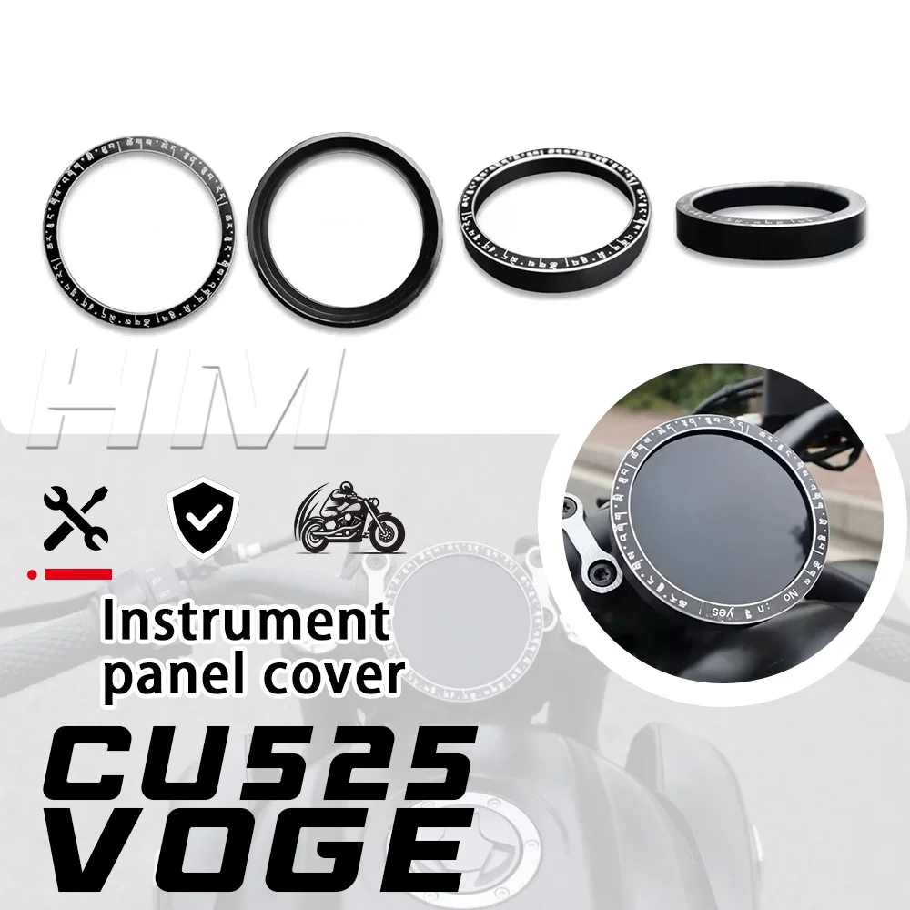 

For VOGE CU525 instrument decorative cover aluminum alloy protective shell code bezel protective cover CU 525 525cu 525 cu
