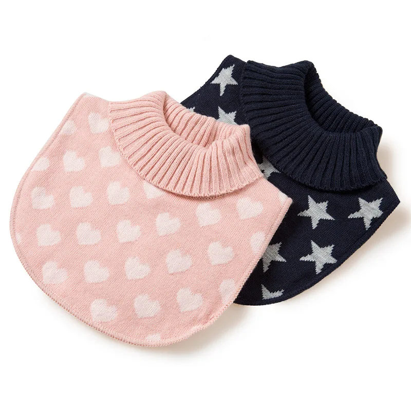 Faux Col Roulé pour Enfant, Écharpe Amovible, Coupe-Vent d'Hiver