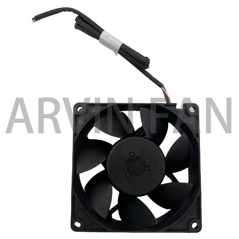 Ventilador de refrigeração impermeável do armário da dissipação do calor, 09225VA-24Q-BL, 9025, 24V, 90mm x 25mm, 9cm