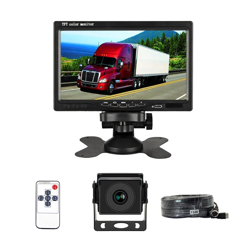 

24v for bus and truck reverse camera kit auto rear view camera with camara de reversa assist universal backup camera monitor