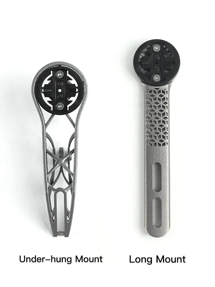 AliExpress rrskit RRSKIT 3D Printed Titanium Alloy Bicycle Computer Extended Bracket Suitable For Garmin Universal Base With Gopro Lamp Holder