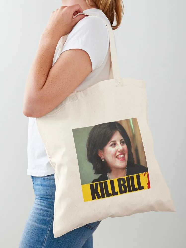 

Monica kills Tote Bag Women's bags Customizable tote bag Woman shopper bag Lady