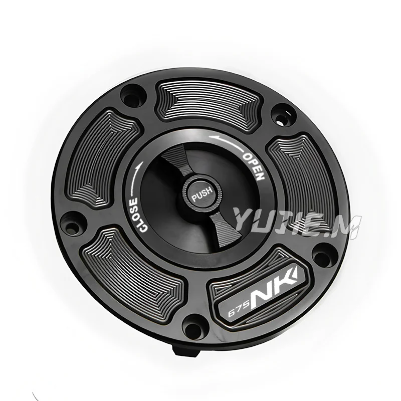 For 675NK CF 675 NK 2025 Motorcycle Passenger Handgrips Hand Grip Tank Grab Bar Handles  Aluminum Alloy Quick Removal Tank Cover