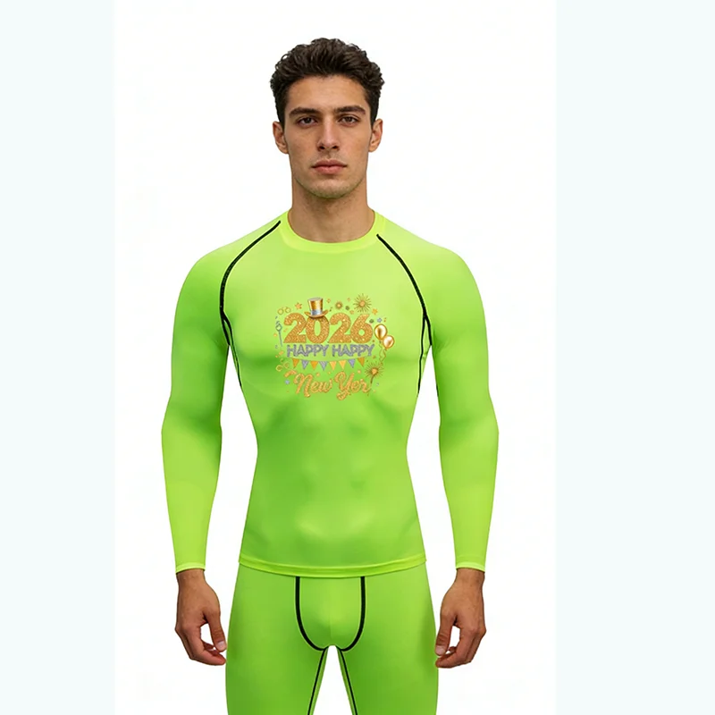 Camiseta de compresión MMA de secado rápido para hombre, Top deportivo elástico para correr, camiseta de entrenamiento cómoda y transpirable para gimnasio