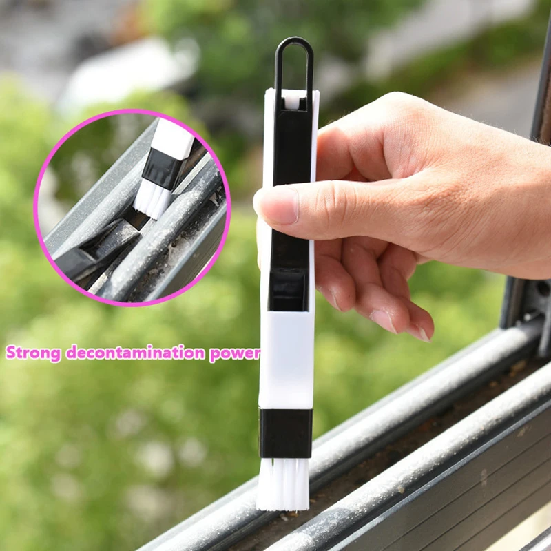 Multifunction Window Groove Cleaning Brush Keyboard Cleaner Home Gadgets Cleaning Tools Kitchen Supply Item Kitchen Accessories