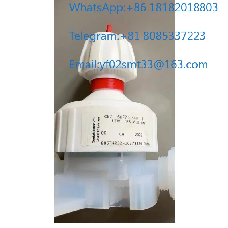 Manual Diaphragm Valve C67 6D Sanitary No Dead Leg Flow Channel Acid Alkali Resistant Manual Operation Pharmacy Pure Water