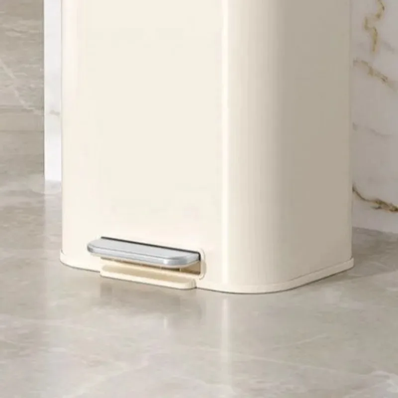 Pedal Waste Bins Ultra-wide Diameter Double-bucket Design Silent Covered Waste Bins Household Kitchen Waste Cleaning Accessory
