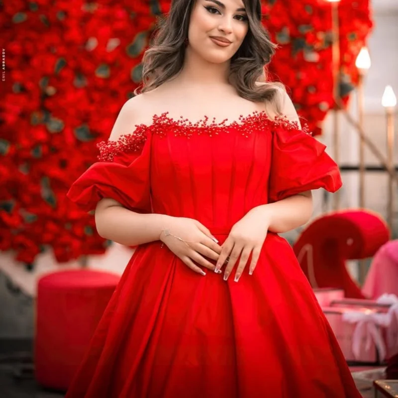 

customized Red Party Dresses For Kids High Low Cheap Dress Formal Party Prom layering Gowns Wear Gown