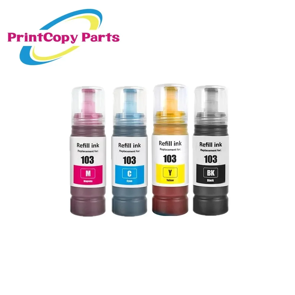 Imagem -02 - Recarga Tinta de Corante 103 para Epson Ecotank L1110 L3100 L3110 L3111 L3116 L3150 L3151 L3156 L3160 L5190