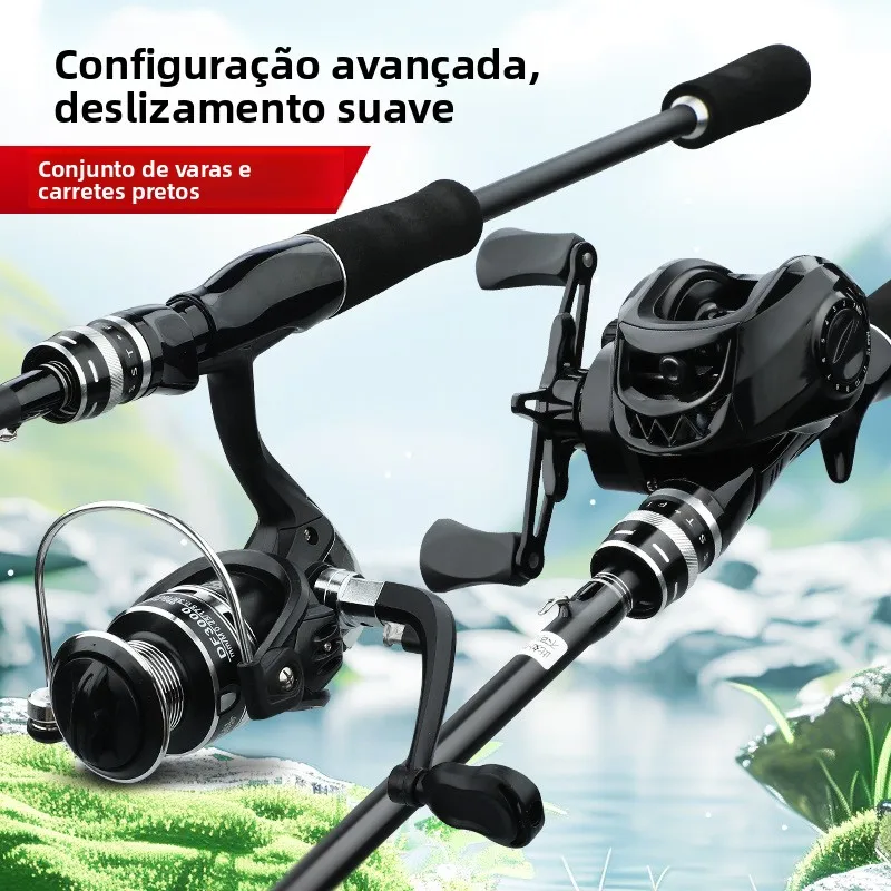 okuma-bear-official-website-lure-rod-full-set-beginner-kit-single-waterdrop-wheel-fishing-rod-spinning-wheel-lake-fishing-gear