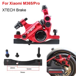 XTECH HB100 Linea Tirando Pinze Freno A Disco Idraulico Per Xiaomi M365/Pro 1S Scooter Elettrico Ruota Posteriore Freno In Lega di Alluminio