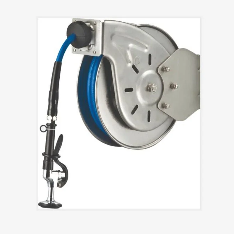 Automatic Retractable Open Stainless Steel Hose Reel 3/8